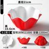 Vajilla Xiangyuan Meimian Tazón Creativo para Guarniciones Brochetas Encaje Tazón para Verduras Autoservicio Giratorio Olla Pequeña Giratoria para Verduras