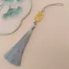 Guanshan Yue Producto Nuevo Marca Buda Tailandés Colgante de Borla Estilo Chino Espiga Joyería para Coche Linterna Marcador de Libros Accesorios para Ropa
