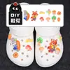 Charms para Sapatos DIY Dropshipping para Crocs, Decorações de Sapato Destacáveis de Desenho Animado Zootopia para Sapatos de Jardim