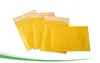 Sobre acolchado de papel kraft amarillo, sobre engrosado a prueba de golpes, bolsa de embalaje autoadhesiva para ropa, fundas de teléfono móvil, bolsa de mensajería anticaída