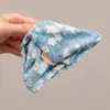 Presilha de rabo de cavalo suave e elegante com laço e fita, presilha de cabelo de alta qualidade para mulheres, presilha tipo tubarão estilo coreano