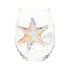 Taza de regalo de bebida de alto valor para fiesta en la playa transfronteriza, huevera redonda, taza de vidrio de capa única 2D