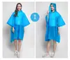 Capa de Chuva Poncho Multifuncional Três em Um para Atividades ao Ar Livre, Caminhadas e Acampamento, Capa de Chuva Portátil de PU de Peça Única