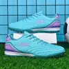 Chuteiras de Futebol de Tamanho Grande para Travessia de Fronteira para Homens e Mulheres, Chuteiras de Gramado Sintético com Travas Longas para Alunos do Ensino Fundamental e Médio, Chuteiras de Treinamento para Competição, Chuteiras Esportivas para Jovens