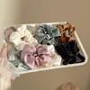 Scrunchie de Cetim de Alta Qualidade para Mulheres 2026 Novo Estilo Francês Elegante Rabo de Cavalo Prendedor de Cabelo Coque Acessório de Cabelo
