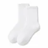Calcetines blancos de algodón puro, finos, transpirables, absorbentes de sudor, calcetines cortos, medianos y largos, calcetines de algodón de Xinjiang para hombre de verano anti-pilling
