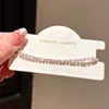 Pulseira Quadrada de Zircônia Estilo Francês, Levemente Luxuosa e com Toque de Alto Padrão, Simples e Requintada, Versátil para o Dia a Dia, Joias para Atacado