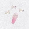 Internet celebridade moda ins estilo coreano Aurora resina arco unhas joias diy handmade mágica cor decoração de unhas