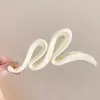 Clip de onda esmerilada, clip de pelo grande Maillard para mujer 2024, accesorios para el cabello con clip de tiburón de alta gama