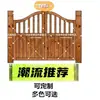 Puerta de Madera Anticorrosión Estilo Rústico, Puerta de Reja de Madera para Patio, Puerta de Jardín, Puerta Pequeña, Puerta de Reja, Puerta de Media Altura, Reja Exterior, Interior
