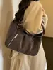 Bolso tote mate de nicho estilo americano para mujer, gran capacidad, retro, versátil, adecuado para el trabajo y los desplazamientos, bolso de hombro Melard, bolso de axila
