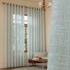 Mosquitero Transfronterizo Cortinas Finas de Imitación Lino Japonés Moderno Simple Sala de Estar Dormitorio Balcón Productos Hechos a Medida Fabricante Mayorista