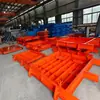 Porta à prova d'água e hermética para mineração MMB1.8x2.0. O batente da porta é feito de uma combinação de perfil U e viga I para vedação à prova d'água