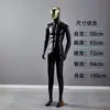 Modelo masculino para vitrine de loja de roupas, rosto galvanizado, manequim masculino de corpo inteiro, manequim de exposição