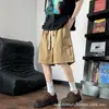 Shorts de Trabajo de Color Sólido Estilo Nuevo de Verano, Versión Delgada para Hombres de Mediana Edad, Versátiles para Usar al Aire Libre, Shorts Casuales de Algodón Puro Lavado
