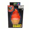 Bestseller transfronteiriço: Brinquedo de apertar de sorvete em degradê de retorno lento, design em TPR, brinquedo pequeno fofo e aliviador de estresse, em estoque