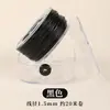 Cuerda Redonda Encerada en Caja para Manualidades Tejido a Mano Cuerda para Collar Cordón No Descolorante Cuerda de Cera para Pulsera Cadena para Colgar