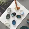 Reposacucharas de Cerámica Japonesa para Palillos Soporte para Palillos Cambio de Horno Reposacucharas Reposacuchillos Público Comercial Reposacuchillos Casero Almohada Creativa para Palillos Reposacuchillos Mesa de Restaurante