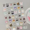 Adesivos Relevo Desenho Animado Fofos em Estoque, Múltiplas Opções Disponíveis, Ursinho Infantil, Coelho, Filhote Adesivos para Nail Art, Estilo Ca