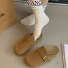 Zapatos Birkenstock sin espalda, tipo slip-on, de cuero genuino, suela gruesa, para mujer, nuevo modelo 2026, mules de punta cerrada, zapatos tipo mule casuales