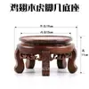 Base de Suporte para Bule de Madeira Maciça, Rack para Conjunto de Chá, Suporte para Bule, Ornamento para Cerimônia do Chá, Vaso de Flores de Madeira Maciça, Vaso de Flores de Pedra, Bonsai, Estátua de Buda