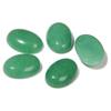Anillo de denier de 25 x 18 mm con piedra natural, superficie de piedra desnuda, accesorios de joyería para bricolaje, superficie de arco claro de fondo plano, superficie de anillo ovalada