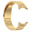 Para Google Pixel Watch3 Correa Metálica de Tres Eslabones Google Watch Pixel Correa Metálica de Acero Inoxidable