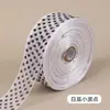 Fita Colorida de Bolinhas para Crianças, Fita para Presente Feita à Mão, Fita para Decoração de Bolo, Acessórios para Embalagem de Presente, Fita de Organza