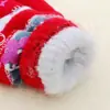 Guantes Térmicos de Mohair Tejido Cálido para Hombres y Mujeres, de Dedos Completos, a Prueba de Frío, con Velcro, Engrosados, Estilo Cartoon