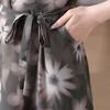 Elegante Vestido de Verão para Mães de Meia-Idade, Novo Estiloso Vestido de Chiffon 2026 para Mulheres de 40-50 Anos