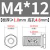 Tornillo de remache hexagonal de acero inoxidable Xinyi NFHS-M3M4M5M6 * 6/8/10/12/15/20 Tornillo de remache