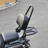 Coche deportivo Wolf aplicable a Qianjiang flash 500s respaldo estante trasero modificado marco trasero de cola alerón de cola respaldo plegable multifuncional