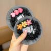 Malla para el Cabello de Niña Recogido de Baile Bolsillo Invisible para el Cabello de Niña Tocado de Flor Cabeza de Bola Accesorios Fijos para el Cabello Accesorios para el Cabello de Niñas