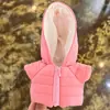 Solo Ropa de Muñeca Muñeca Juguete de Moda Muñeca Llorona Labubu Muñeca Acolchada de Algodón Chaqueta de Plumón Cálida de Invierno Ropa de Muñeca para Vestir