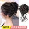 Anel de cabelo de barba longa, peruca, anel de seda de alta temperatura, rabo de galinha bagunçado, rolo de cabelo, anel fofo, preguiçoso, doce, noiva, bobina, bolsa de cabelo, broto
