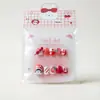 Pegatinas de uñas para niñas directo de fábrica, dibujos animados, uñas postizas para niños, 10 parches de uñas lindos para niñas