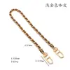 Cadena de Extensión para Bolso Kouchi Cadena para Bolso de Mahjong Correa de Hombro Metal Cuatro Hojas de Trébol Cadena de Reemplazo para Correa de Bolso Cadena para Bolso Cruzado
