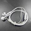 Fones de Ouvido com Fio Redondos de 3,5mm com Marca, Fones de Ouvido para Chamada, Fones de Ouvido com Fio In-Ear Planos para Ouvir Música