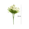 Ramo de Colores de Primavera de Margaritas, Flores Silvestres, Ramos de Crisantemos, Adornos para Decoración de Bodas en Casa, Flores Artificiales de Gama Alta al por Mayor