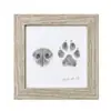 Compre um porta-retrato e ganhe um carimbo de tinta lavável gratuito para impressão de patas, criação DIY de memorial, dropshipping transfronteiriço, porta-retrato de memorial para animais de estimação, display de mesa