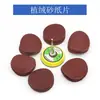 Ventas directas transfronterizas Discos de lija flocada de 1.0 pulgada 2 pulgadas Discos de lija de 25 mm 50 mm Almohadillas pulidoras para pulir madera