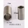 Adaptador Reductor de Portabrocas Cónico B10 a B12 B12 a B16 Manga Adaptadora de Portabrocas Manga Reductora para Taladro de Columna