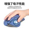 Pegatina de gamuza para ratón trackball Logitech ErgoM575, antideslizante, todo incluido, absorbente del sudor, almohadilla para el pie