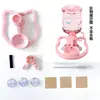Bebedouro automático por gravidade para gatos, não elétrico, tigela portátil para animais de estimação ao ar livre, compatível com garrafas de água mineral, dispensador automático de água para gatos