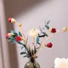 Flores secas de aromaterapia Ramo de flores a través de arreglo floral de hierbas florales flor real flor natural secada al aire hecha a mano muebles de sala de estar decoración del hogar adornos