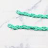 Acessórios de jóias DIY 13 * 8mm cor fluorescente fechada U cadeia saco calças cadeia chapéu brim cadeia 1 metro preço