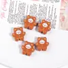 Cuentas Acrílicas de Osito Lindo con Agujero Recto Cuentas para Cadena de Teléfono Hechas a Mano DIY Llavero Cuentas Sueltas Accesorios Materiales