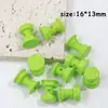 Acrílico Creativo Colorido Pintura Tornillo Perforado Cuentas DIY Cadena de Teléfono Móvil Bolso Colgante Joyería Accesorios Material