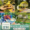 Fabricante de Equipamentos de Playground Infantis Grandes Não Padrão Expansão Combinada Interação Pai-Filho Sem Motor Escorregador de Aço Inoxidável