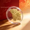 Pegatinas para Teléfono de Oro Puro 999 del Año de la Oveja, Pequeñas Pegatinas de Pan de Oro, Productos de Atracción para Transmisiones en Vivo de Tienda, Regalos de Fábrica